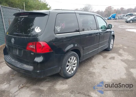 2013 Volkswagen Routan Se из США, поврежденный, VIN 2C4RVABG1DR724932